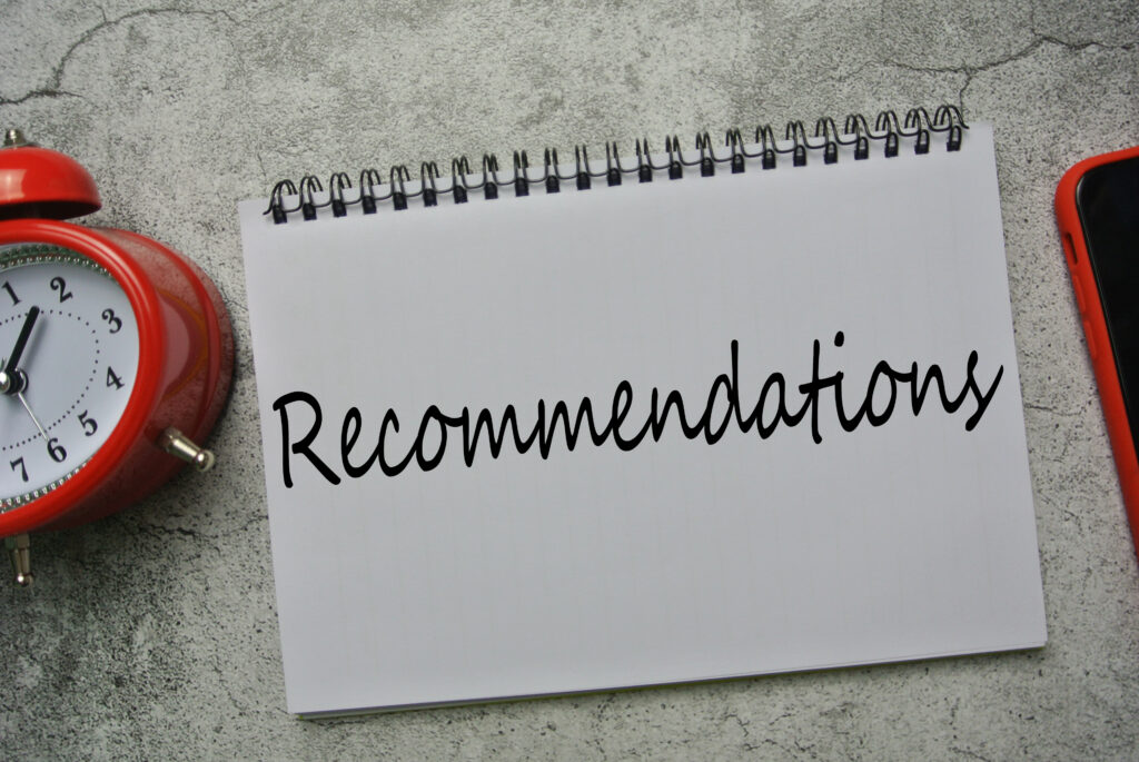 Financial advice involves a personal recommendation