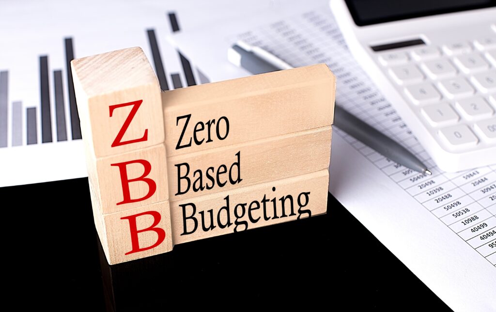 Zero based budgeting